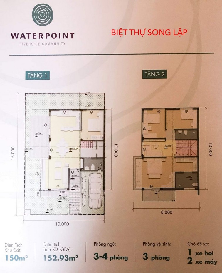 Biệt thự song lập Water Point